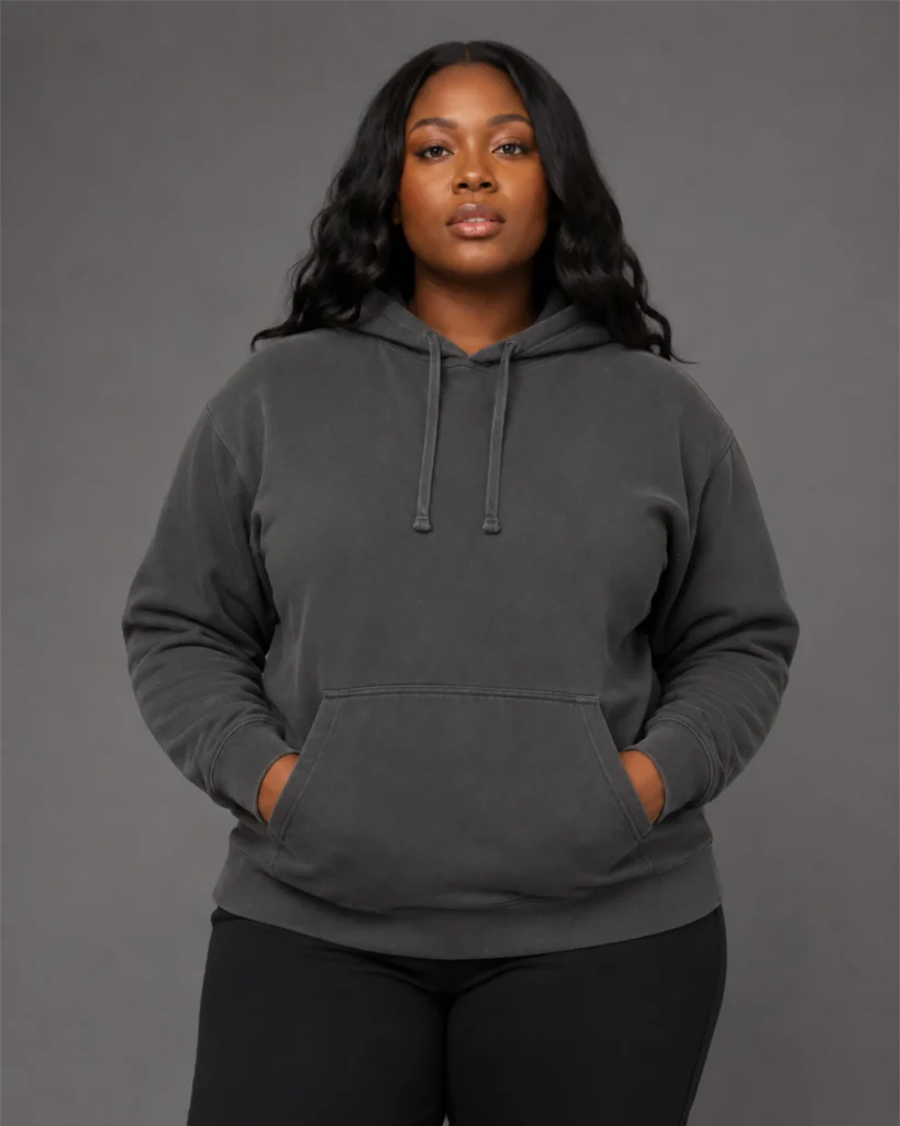 Comfort Colors 1567 Unisex Garment-Dyed Hooded Sweatshirt