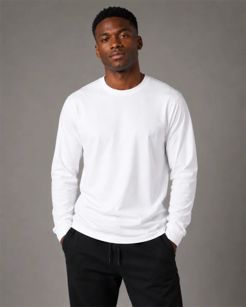 American Apparel Unisex Heavyweight Cotton Long Sleeve Tee